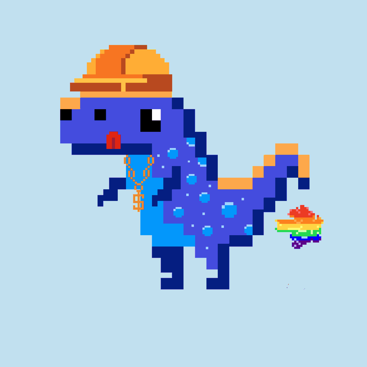 UPS! 🦖💨

#NFT #pixelart