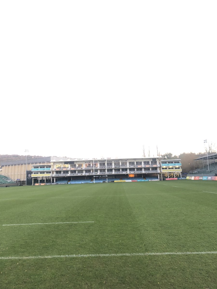 Back for a fleeting visit so had to have a wander around and see the Rec! Stunning city! #bath <a href="/BathRugby/">Bath Rugby</a> 🔵⚫️⚪️