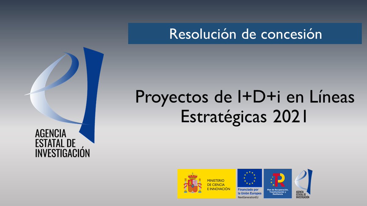 ‼️ La @AgEInves ha publicado la resolución de concesión de la convocatoria 2021 de ayudas a Proyectos de I+D+i en líneas estratégicas, en colaboración público-privada. 💰 60,7 M€ 🔗 bit.ly/3xQUKV8 Más información ➡️ bit.ly/3El1m06