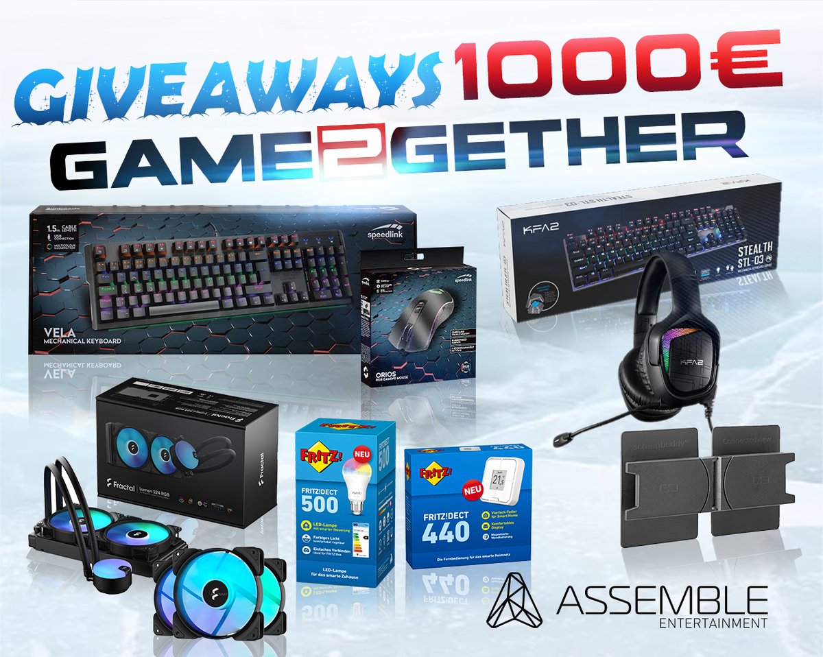Game2GetherDE's tweet image. Wir feiern Weihnachten mit euch! Zusätzlich zum Gewinnspiel auf unserer Seite, gibt es noch ein Bonus #giveaway auf #gheed 🥳  hier habt ihr die Chance auf weitere Preise im Wert von 1000 Euro Good Luck! 

▶️ cutt.ly/aYuTcyY

#Gewinnspiel