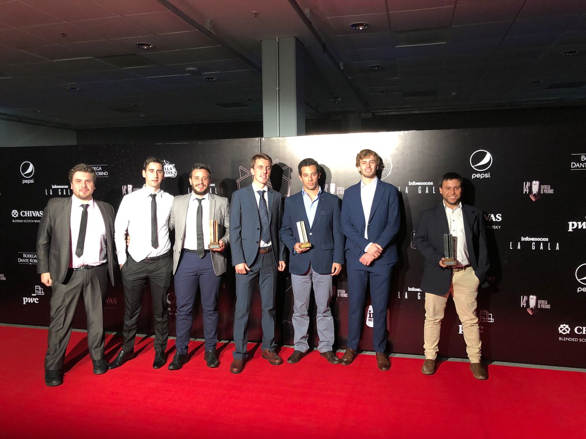 Ideingenio's tweet photo. 🏆 Los equipos de #Ingenio coparon el podio de la categoria Startup del año.
🥇 #OrderEat
🥈 #Movi
🥉 #Resisoft
También felicitamos a los demás emprendedores nominados: #Parconier y #Vopero 👏👏 https://t.co/HHdnwtoFnh