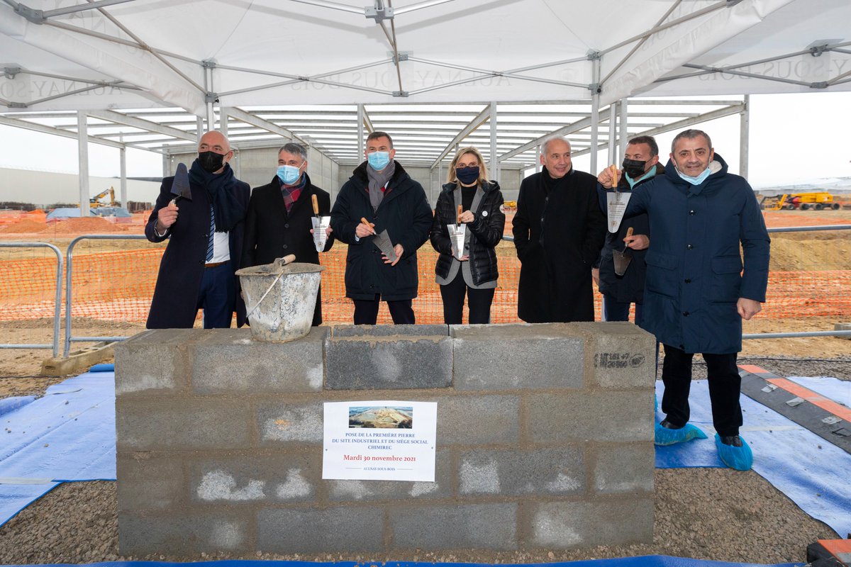 #Événement Une nouvelle page de notre histoire à AULNAY SOUS-BOIS ! 

📷Retour en images sur la matinée du 30 novembre avec jean fixot, Président du Groupe CHIMIREC, la ministre déléguée Agnès Pannier-Runacher et Bruno BESCHIZZA Maire d’Aulnay-sous-Bois.