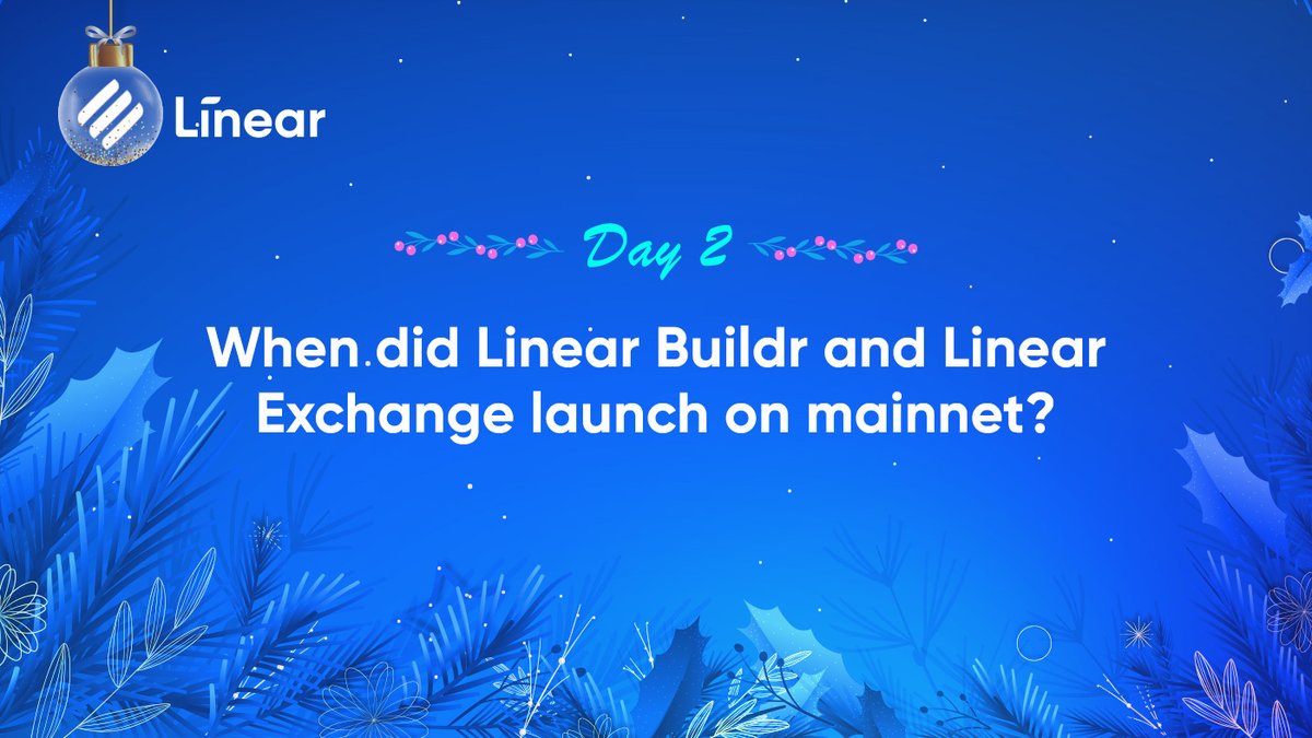 Linear Finance tweet media