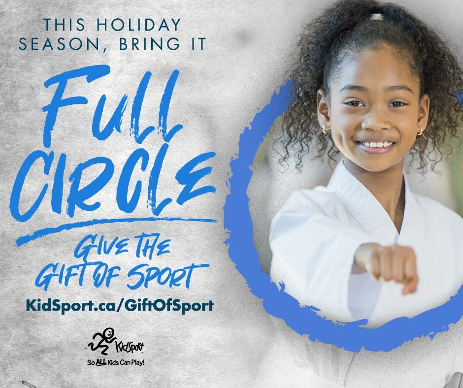 Where would you be without the gifts sport gave to you? How has sport shaped you to be the person you are today? This year, consider giving the Gift of Sport to a child in need, and watch that gift come full circle. Visit buff.ly/3ncKm6s to donate today!