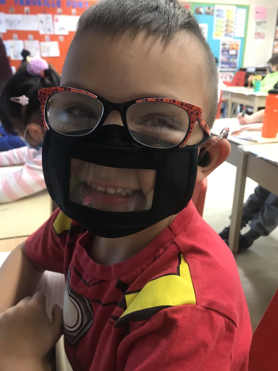 TantonTeaches's tweet photo. Increased Accessibility for @PEPanthersLND Students!!#myaccessmask #shareyoursmile #collaboration #DHHadvocate @RAndrewCanham @rferrara10 @SpecialEd_TVDSB @garber_em https://t.co/I6cwLfiaHn