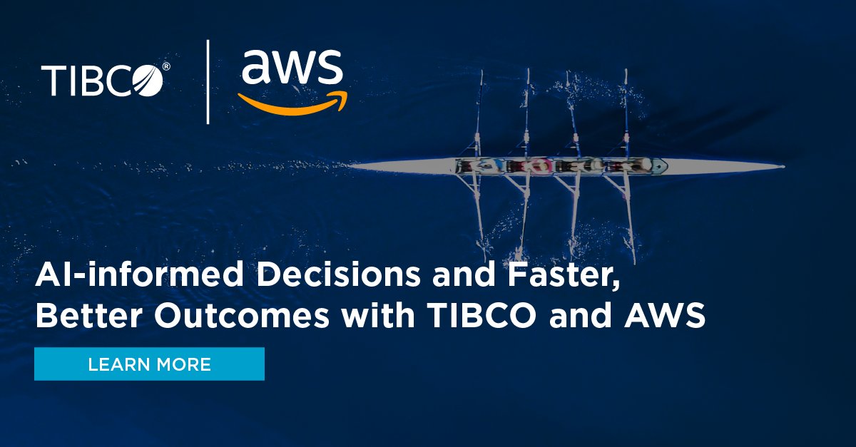 TIBCO's tweet photo. Need to fast-track better business outcomes from @awscloud data with #HyperconvergedAnalytics?
A classic tale of what you put in is what you get out. This e-book is filled with examples.
https://t.co/07YgMbfvZc
#TIBCOpartners #reInvent @AWS_Partners https://t.co/NkHvPNYW3R