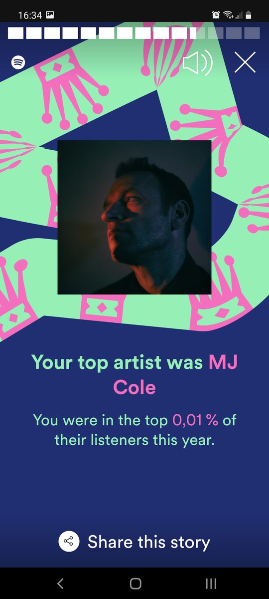 LoSounds's tweet photo. My top artist for 2021, the legendary @mjcole 💖🎶💖
I love the huge variety of his music, it touches my soul.
Most listened to track #90miles #Madrugada #TopArtist #Spotify https://t.co/Bdi7kVYU0r