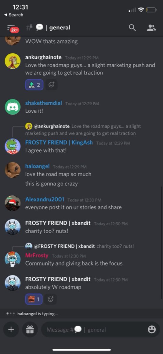 🔥Roadmap announced and the community could not be happier!! 🔥

Come join the friends!  ❄️ 
We have a giveaway going in Discord.

#nft #NFTGiveaway #Airdrops
