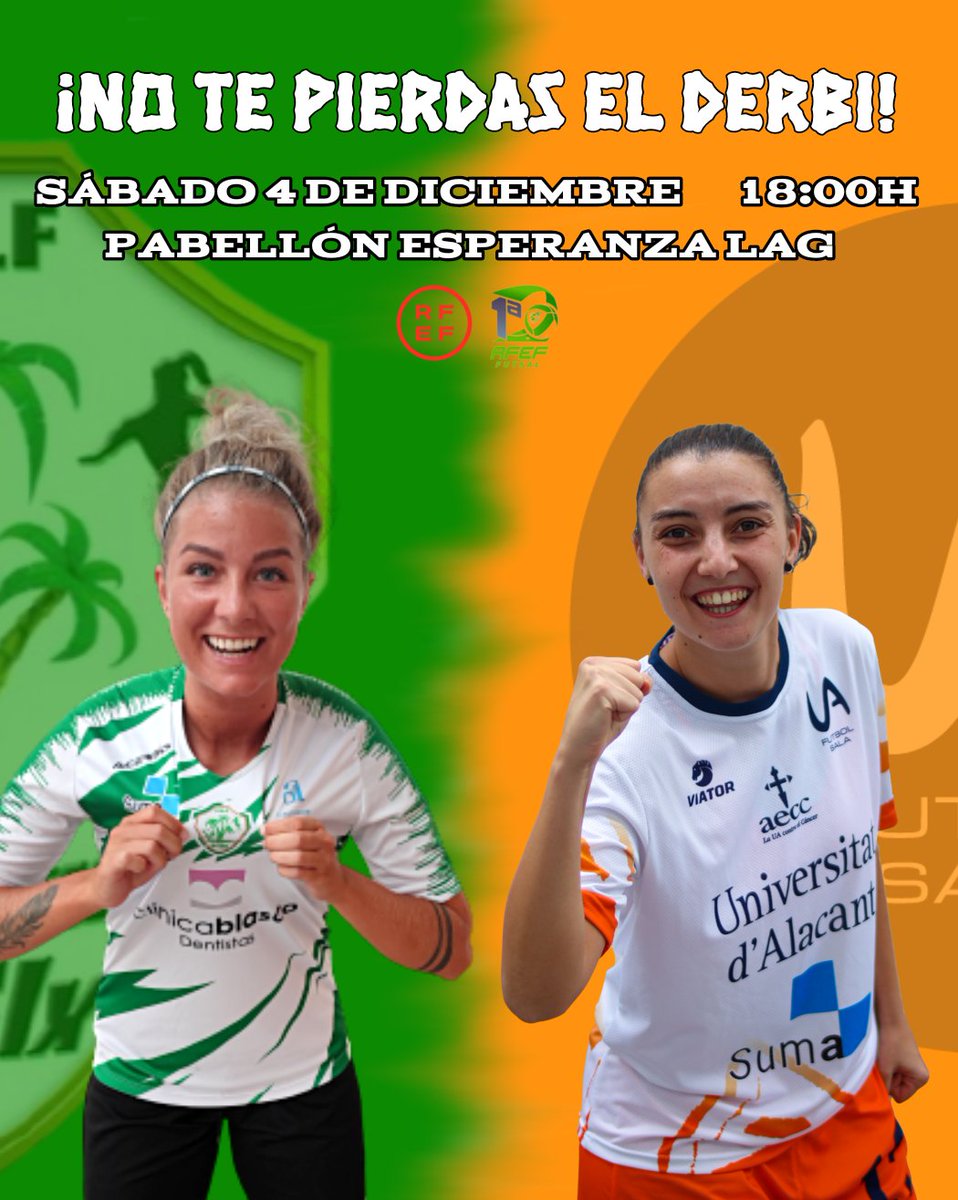 A nosotros nos encanta el 𝗩𝗘𝗥𝗗𝗘 𝗘𝗦𝗣𝗘𝗥𝗔𝗡𝗭𝗔 y nuestra <a href="/NannaJansson/">Nanna My Jansson</a> lo tiene muy claro 💚🔥

¿Qué color eliges tú? 👀😁

Que nos perdonen en la <a href="/UAfutsafemenino/">UA Futbol sala</a> pero aquí somos más de 🍏 que de 🍊 

¡Ven a disfrutar el partido! ‼️