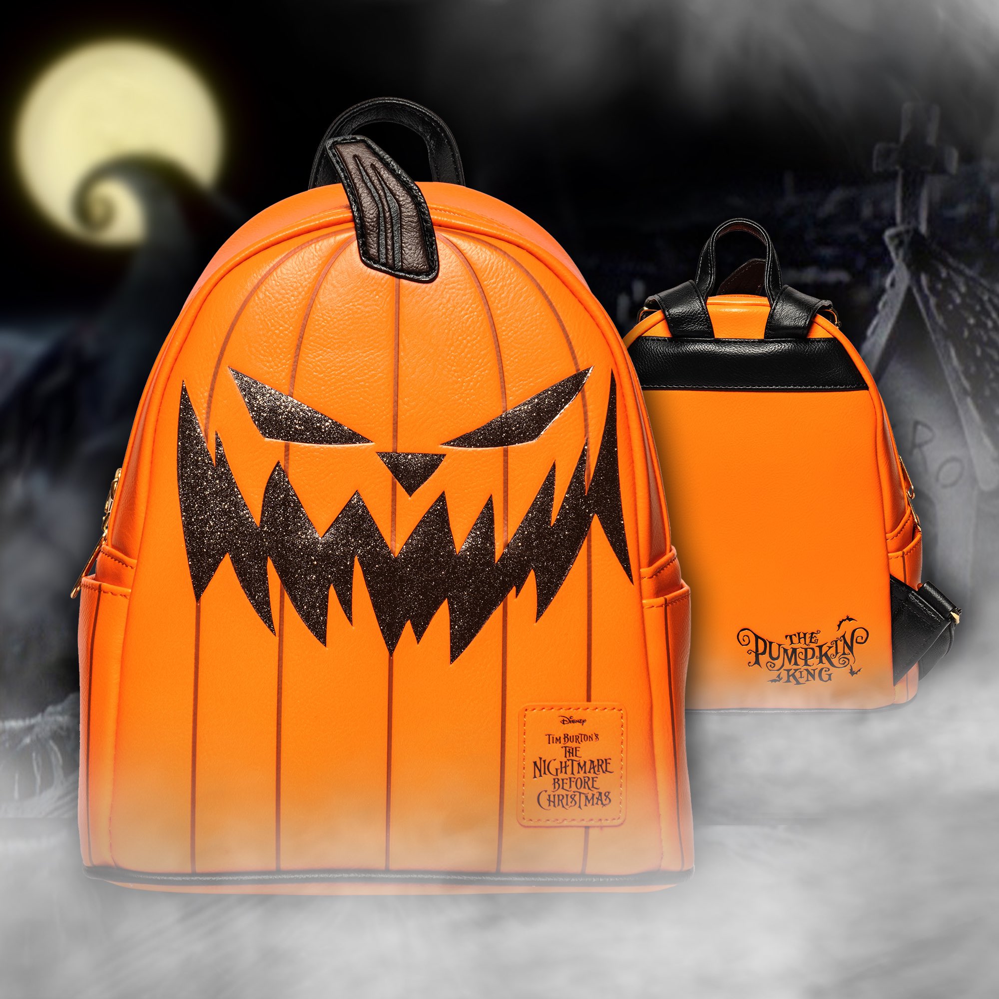 Loungefly on X All hail the Pumpkin King Shop the Nightmare Before Christmas Pumpkin King mini backpack from EntEarth https t 1zZoObbVYN https t 9YtRkixcjP X