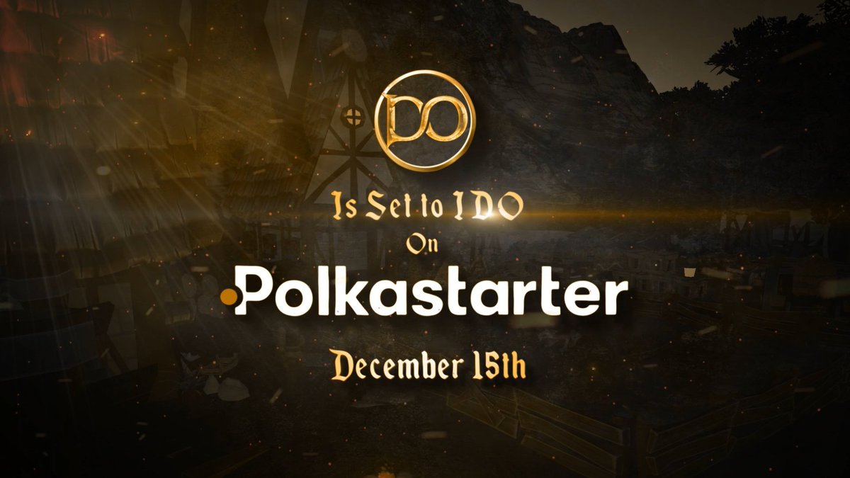 DomiOnline (@domionline) on Twitter photo Let's GO! 🔥 The <a href="/DomiOnline/">DomiOnline</a> whitelist for <a href="/polkastarter/">Polkastarter</a> IDO has arrived!
See how you can participate in the whitelist lottery here: medium.com/domionline/dom… Let's GO! 🔥 The <a href="/DomiOnline/">DomiOnline</a> whitelist for <a href="/polkastarter/">Polkastarter</a> IDO has arrived!
See how you can participate in the whitelist lottery here: medium.com/domionline/dom…