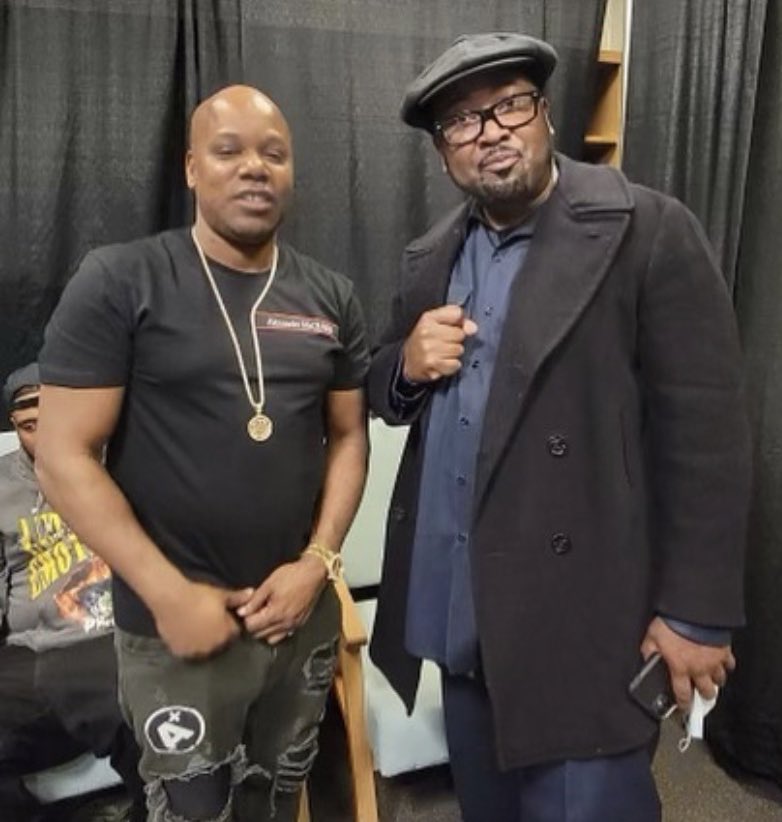 ChairmanFredJr1's tweet photo. Short, Cube, EPMD, ColdHeart &amp; mo wit Chairman Fred Hampton Jr.…..#CodeOfCulture ….Forward To IRD! Dec.4,2021! #SaveTheHamptonHouse https://t.co/22bjDG4s51