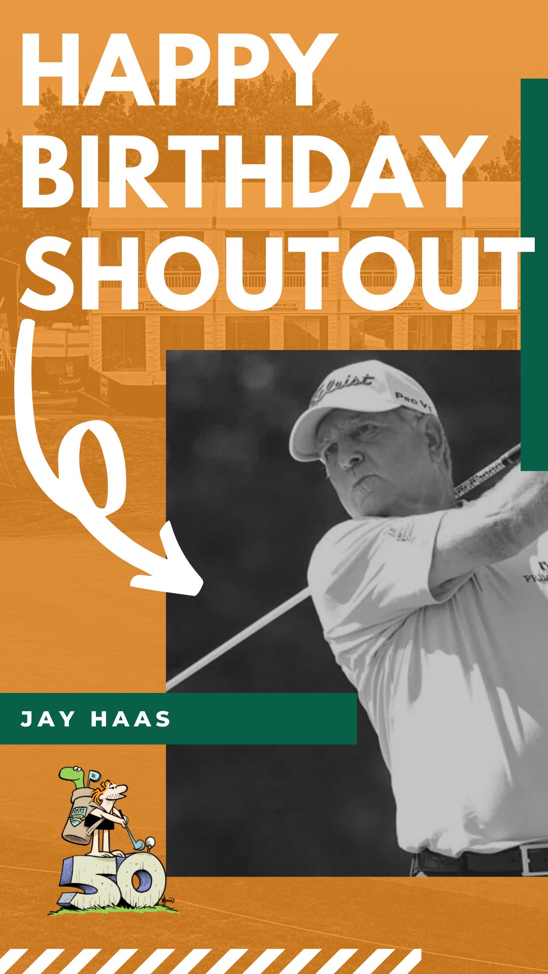 Happy Birthday to Jay Haas 