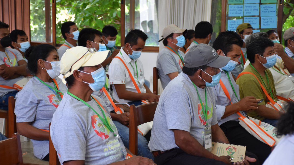 🇧🇴En el Intercambio de experiencias en Manejo Forestal Comunitario. 🤝🌳🌤 OFCs de La Paz, Pando, Beni y Santa Cruz analizan su organización, liderazgo y gestión operativa. El desarrollo empresarial, innovación, financiamiento y mercado de los productos maderables y no maderables