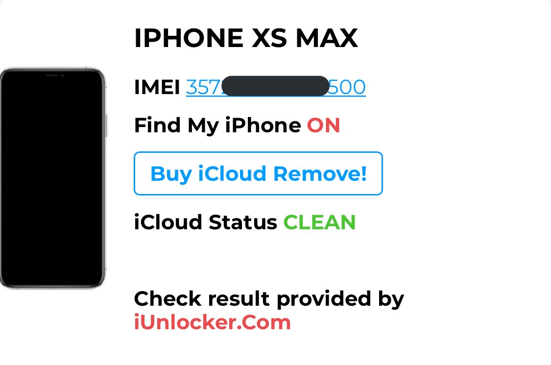 zej_ct's tweet photo. تم #فك_الايكلاود من IPHONE XS MAX  نهائيا باأقل من 24 ساعة عمل 💙😇. https://t.co/AXK7j7icJ8