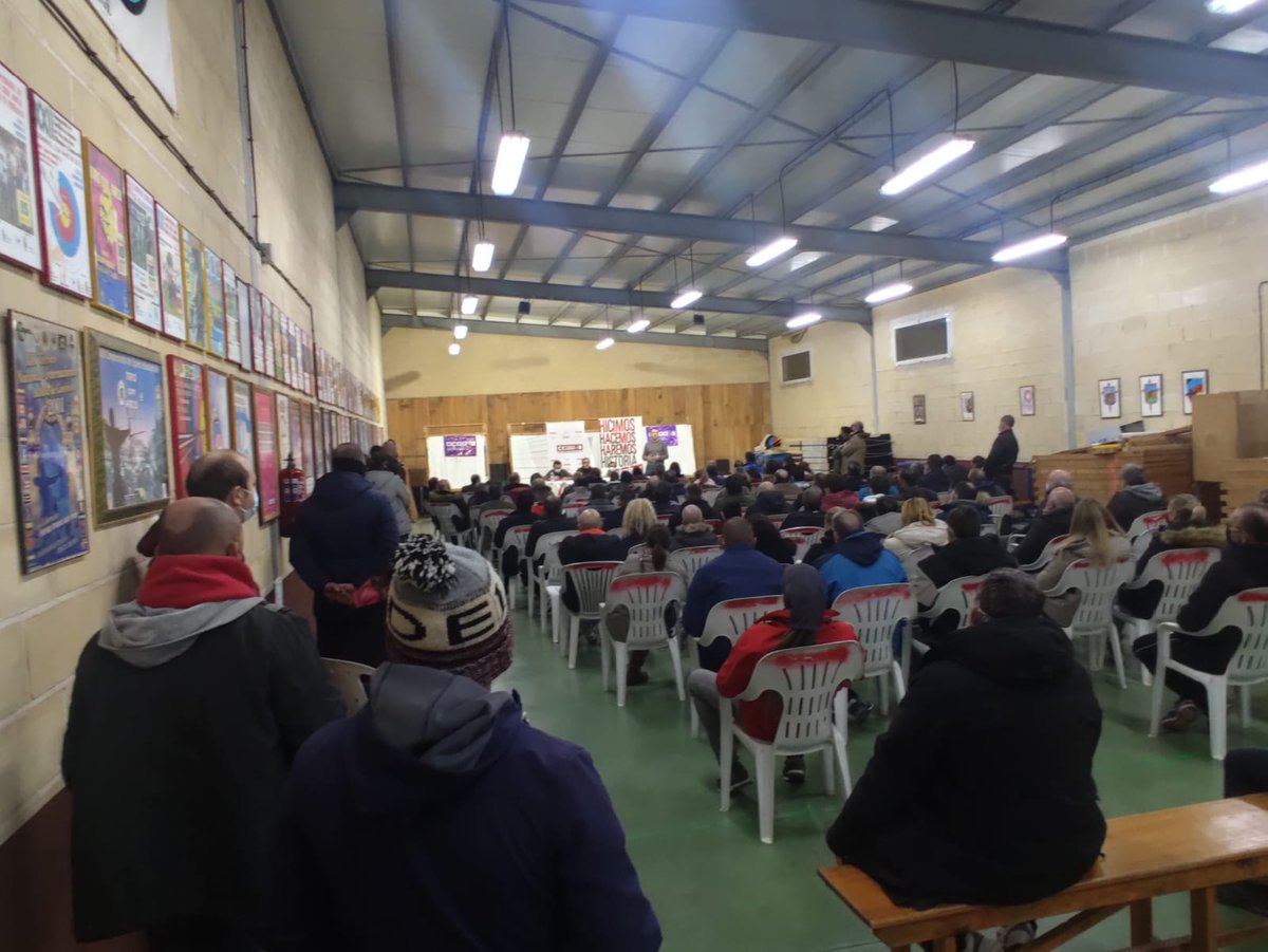 Angel León, secretario acción sindical CCOO CLM tweet media