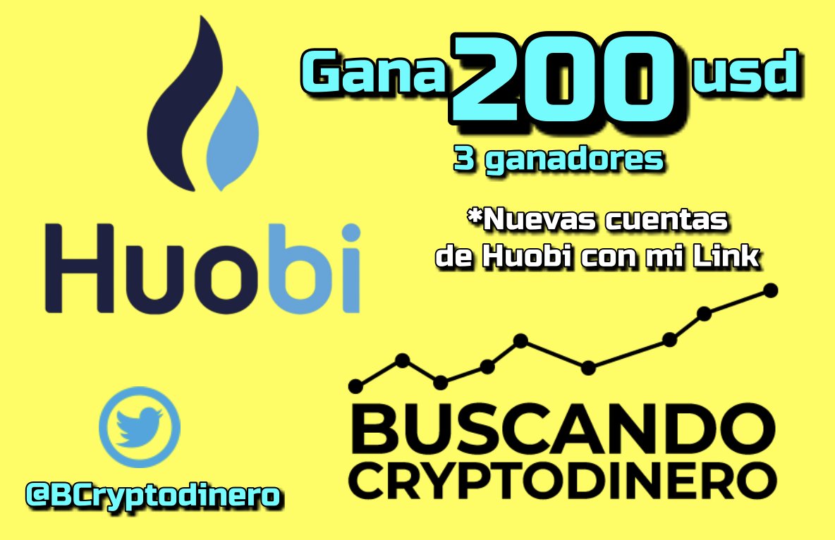 BCD (RadixCTO Founder) (@bcryptodinero) on Twitter photo ***NUEVO SUPER SORTEO***
3 ganadores x 200 usd (600 Total)
1. Retweet y Like
2. Sacar tu cuenta Huobi: bit.ly/3xUwf7X
3. Seguir a <a href="/BCryptodinero/">BCD (RadixCTO Founder)</a> y @huobies_oficial
4. Tag a 2 amigos
El 8 de Dic se dará a conocer el ganador
*SOLO cuentas nuevas con MI LINK !
SUERTE! ***NUEVO SUPER SORTEO***
3 ganadores x 200 usd (600 Total)
1. Retweet y Like
2. Sacar tu cuenta Huobi: bit.ly/3xUwf7X
3. Seguir a <a href="/BCryptodinero/">BCD (RadixCTO Founder)</a> y @huobies_oficial
4. Tag a 2 amigos
El 8 de Dic se dará a conocer el ganador
*SOLO cuentas nuevas con MI LINK !
SUERTE!