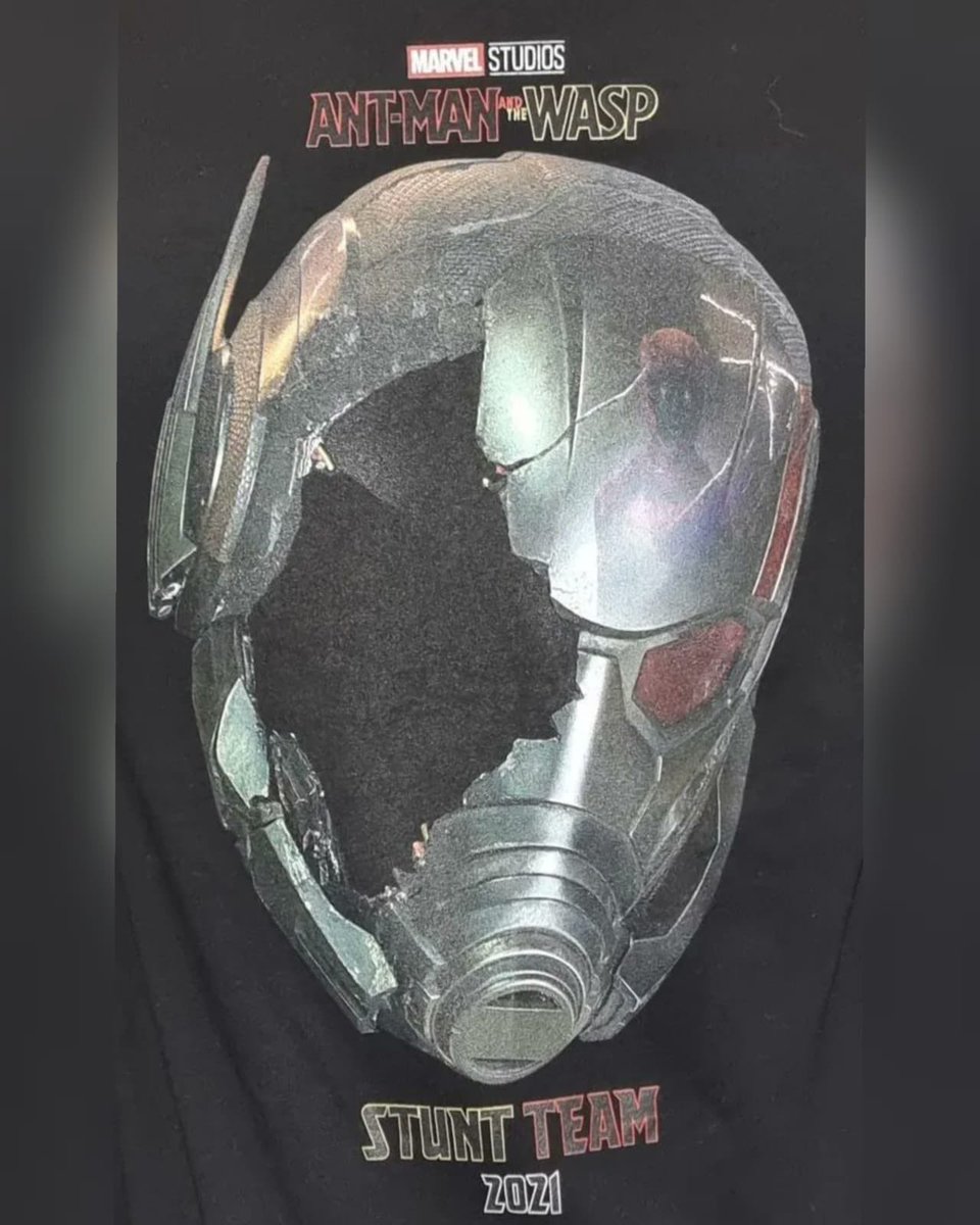 ¡Primer vistazo de Kang el Conquistador! 🤯

A través de una playera regalada al equipo de stunts de #AntManAndTheWasp: Quantumania, se reveló el look que tendrá #JonathanMajors como #KangElConquistador, el nuevo gran enemigo para las próximas fases del UCM 🐜