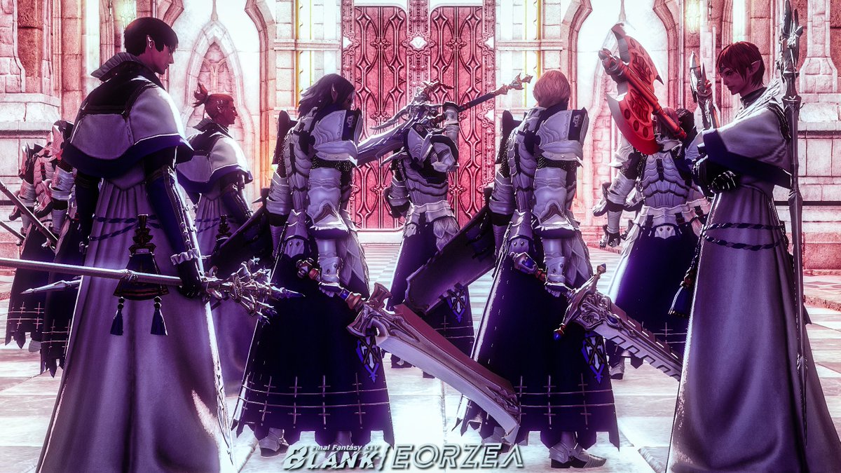 Blank_camera's tweet photo. the Heavens' Ward/蒼天騎士団   
 #FFXIV #FF14 #GPOSERS https://t.co/LBGmeKYIXS