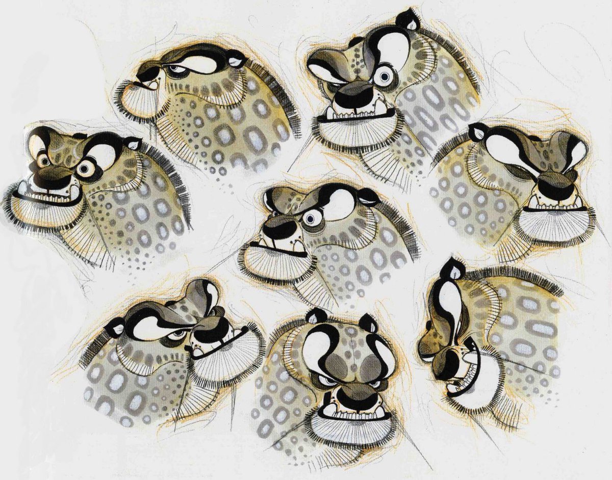 Animated_Antic's tweet photo. I will never ever get tired of looking at Nico Marlet's character designs for Kung Fu Panda. Man, they are just so good. https://t.co/FDLeT8dgLe