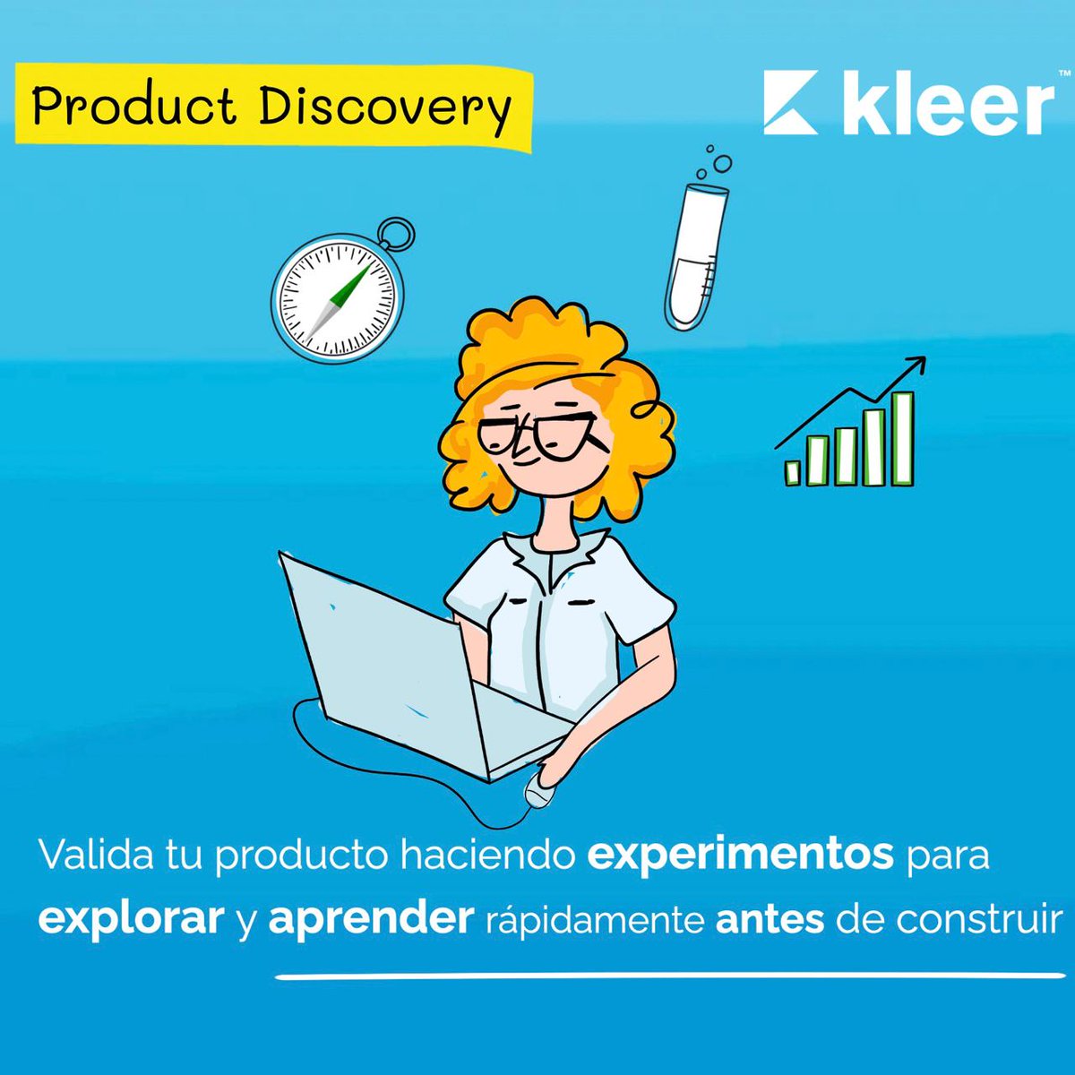 kleer_la's tweet photo. Product Discovery - Curso online

Valida tu producto aplicando técnicas de #productdiscovery, haciendo experimentos para explorar, validar y aprender

Más info: https://t.co/thmA8FckpF

#prodmgmt #businessagility #productmindset #productstrategy
#outcomesoveroutputs #productowner https://t.co/KCAF4NiI0g