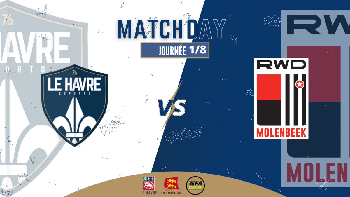 [Jour de match] 

📍: <a href="/eSportFA_FR/">ESPORT FOR ASSOCIATIONS</a> 
🏆: Silver Champions 1/8
⏱: 21H40 / 22H00 (22H20 / 22H40 1/4 en cas de qualification)
⚽️ : @RWDMeSport 
🎥 : twitch.tv/le_havre_espor…
🎥 multiplex : twitch.tv/esportfa

#ESPORTFA22