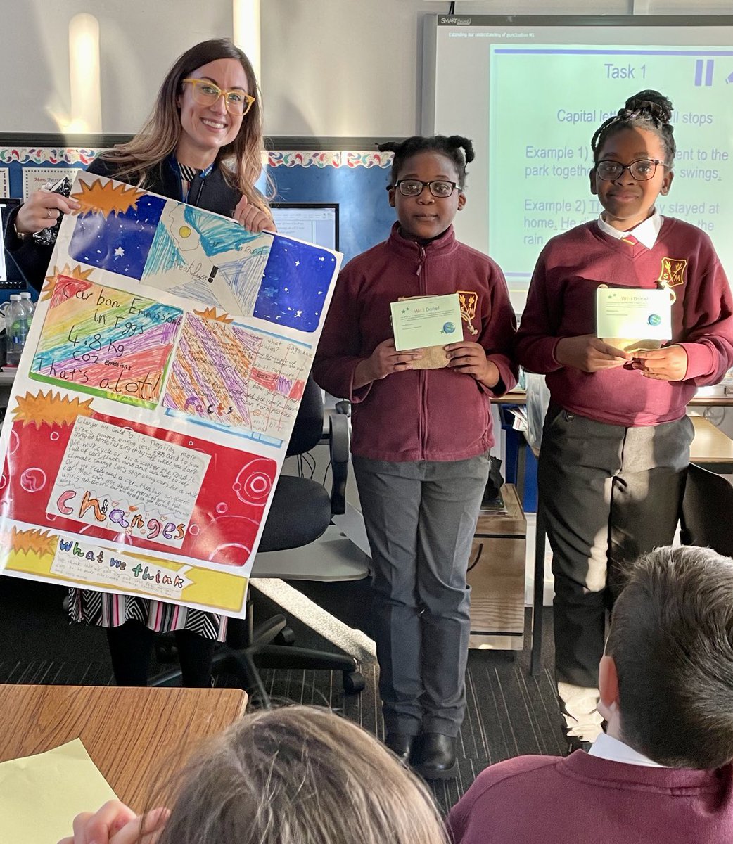 maguire_mark's tweet photo. @MarthaPrimary P6/5 worked collaboratively with Gaby from @CalClubGCU on developing our understanding of climate change and designing sustainable futures. https://t.co/4jWyHgkogL