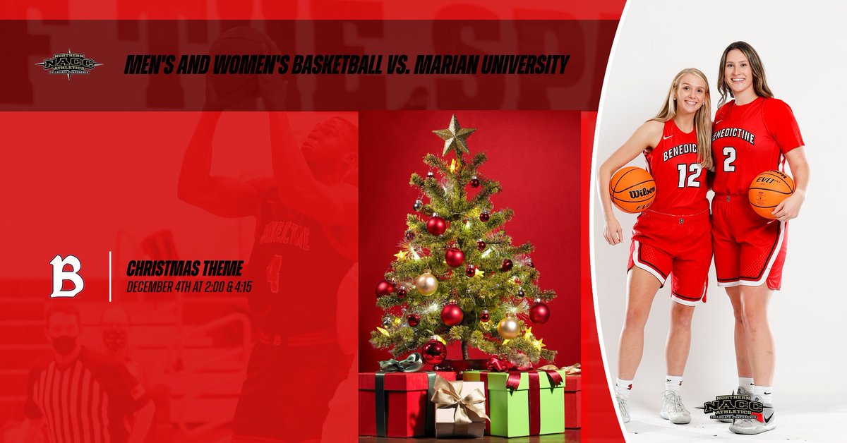 BenUEagles1887's tweet photo. Join us on Saturday for a Christmas themed basketball doubleheader!! Break out those ugly sweaters and let's see your holiday cheer this weekend!! https://t.co/7cqO6Aln4I