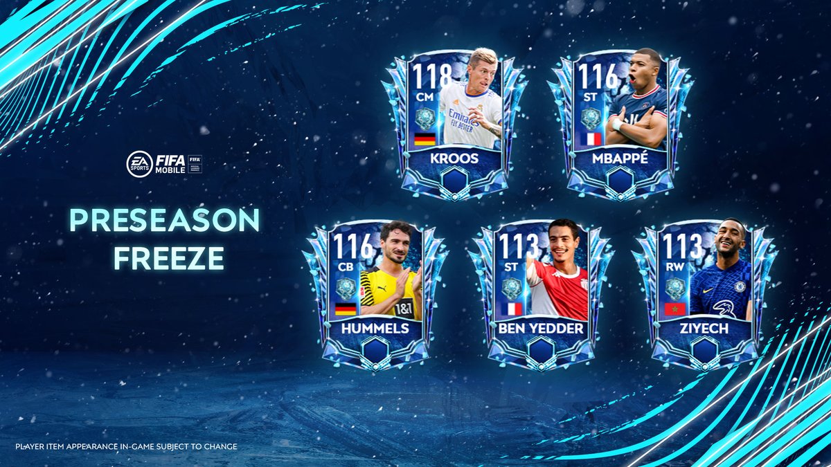 EASFCMOBILE's tweet photo. Get ready for an icy adventure with Preseason Freeze, launching today at reset! 🥶

⛸️ Skate on over to the Event Guide: https://t.co/swNEFeoYur https://t.co/8YAf53T5oc