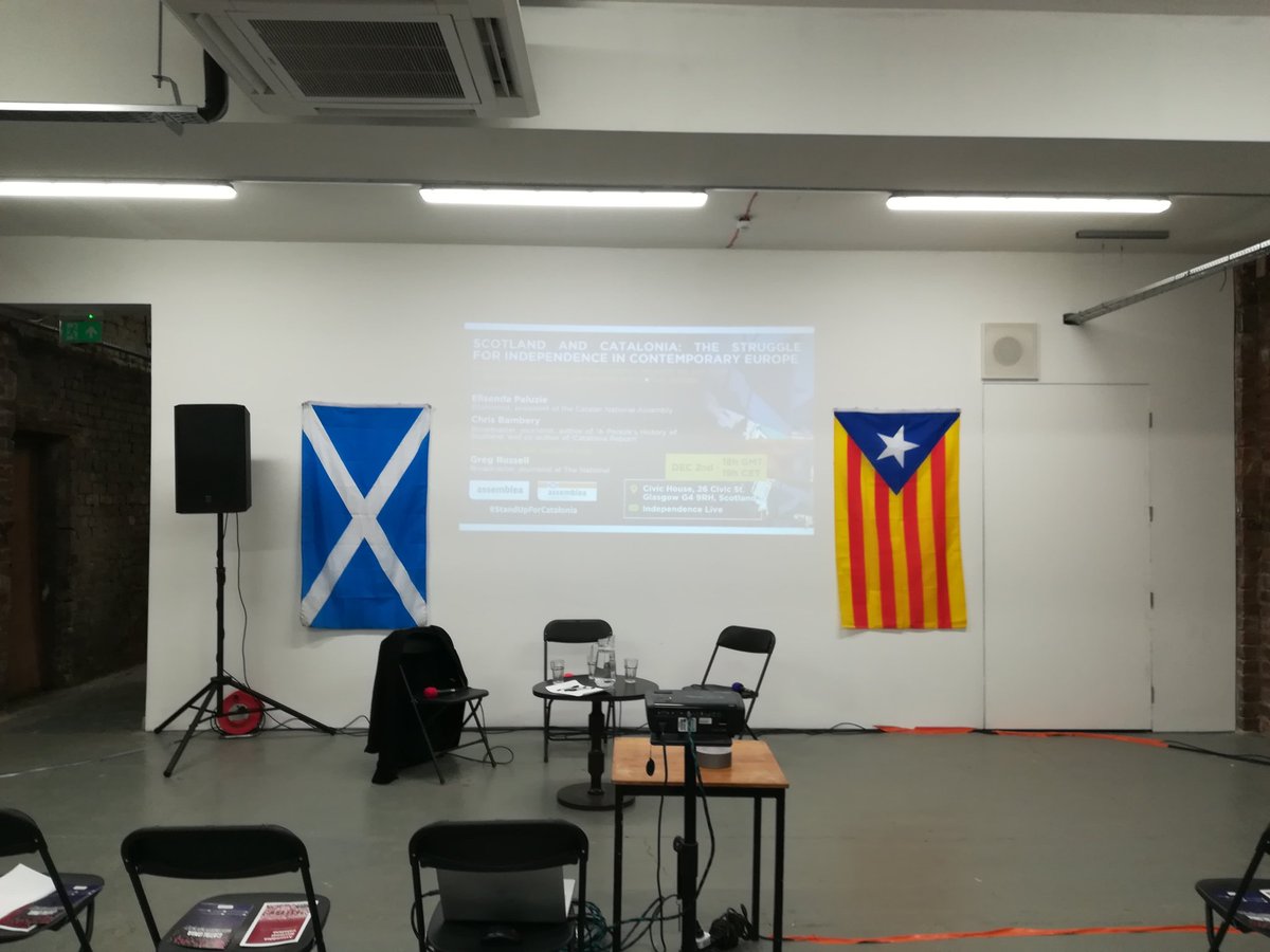 We are about to start, come along or foloow online here youtu.be/IgZnD-p8S28

#indyref2 #StandUpForCatalonia