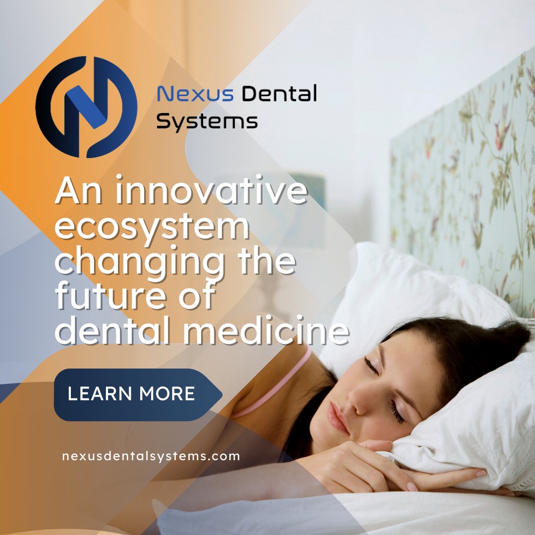 NexusDentalSys's tweet photo. Here at #NexusDentalSystems, our mission is to raise public awareness of #sleepapnea, train #dentists to implement #dentalsleepmedicine, create sleep apnea programs for the industry &amp; connect patients with providers.
👉 https://t.co/LPyGJq2aPh

#osa #dentistry #dentalpractice https://t.co/vR07h280Fm