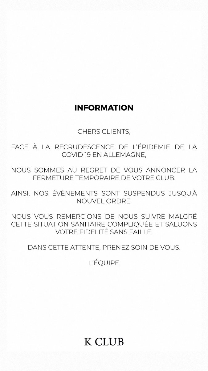 K CLUB tweet media
