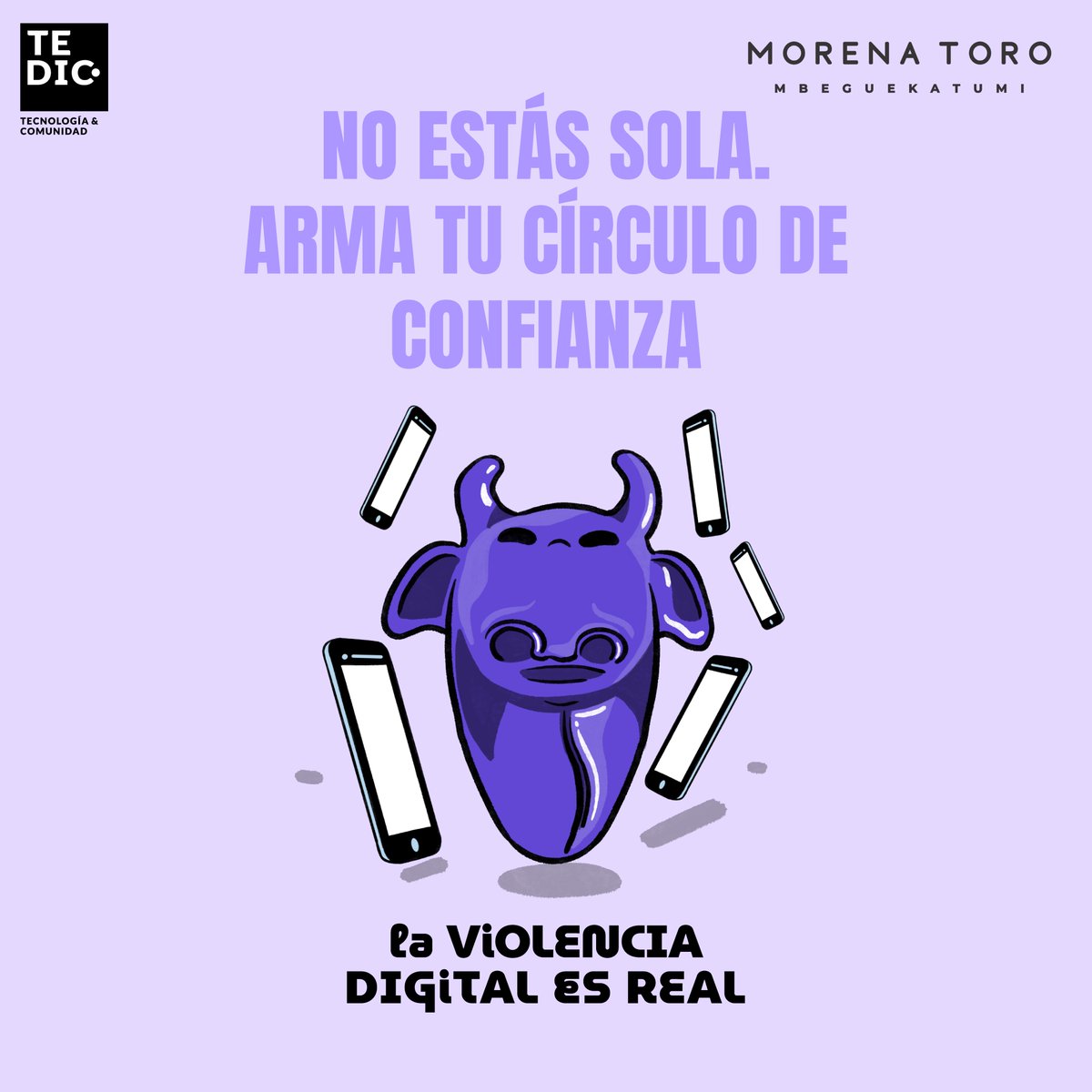 TEDICpy's tweet photo. Hablamos de violencia digital de género, pero con estilo 😎
¿Cómo reaccionamos y nos protegemos de la #ViolenciaDigital? @MorenaToro nos habla desde sus #RedesSociales 👩‍💻🎉 #LaViolenciaDIgitalEsReal #25N #25NPY  
Aquí más información 🔗➡ https://t.co/nCRdNgwAMC https://t.co/ohZ1wifdTp