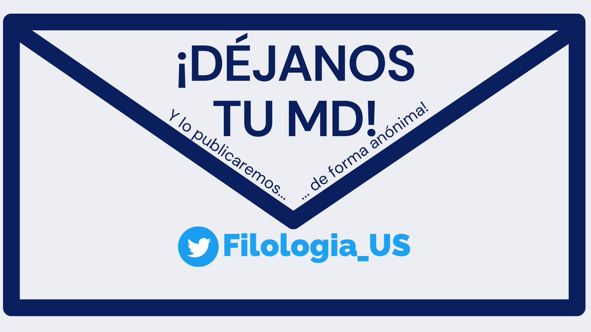 ¡Déjanos tu MD!