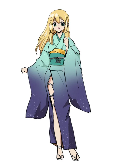和装描き下ろし、ルリねえも欲しいよ～!!!!!!!! 