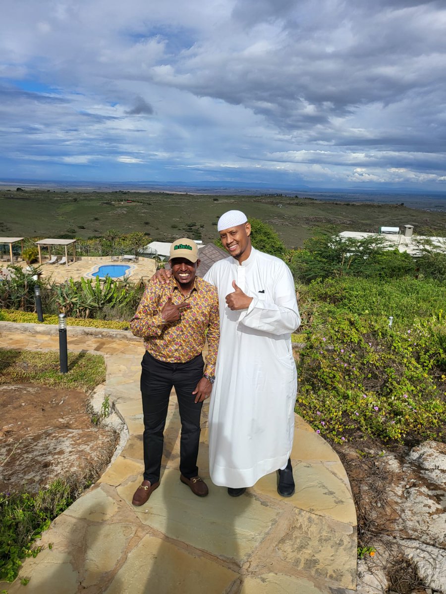 shukri_churicha's tweet photo. It is always refreshing to share a moment with the Most respected Islamic scholar Sheikh Said Rageah. We had a cup of tea at Saab Royal Resort in Kajiado.If you're within Kajiado County kindly visit Saab Royal Hotel.@SaabRoyal @jfinspires_ @JamaludinSheikh @Asmali77 @Gamalbrb https://t.co/8VLh4Ad9Dq
