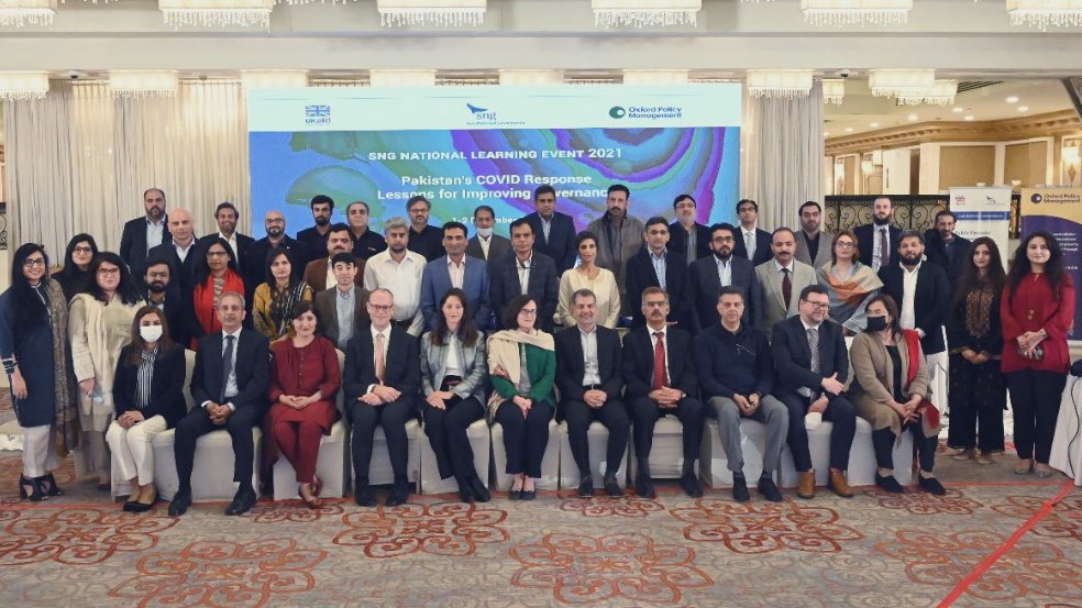 SNG Learning Event wrap up with the <a href="/FCDOGovUK/">Foreign, Commonwealth & Development Office</a> leadership team in Pakistan.  This learning event was made possible with the support of FCDO for SNG through <a href="/OPMglobal/">Oxford Policy Management</a>
#COVIDGovernanceinAction