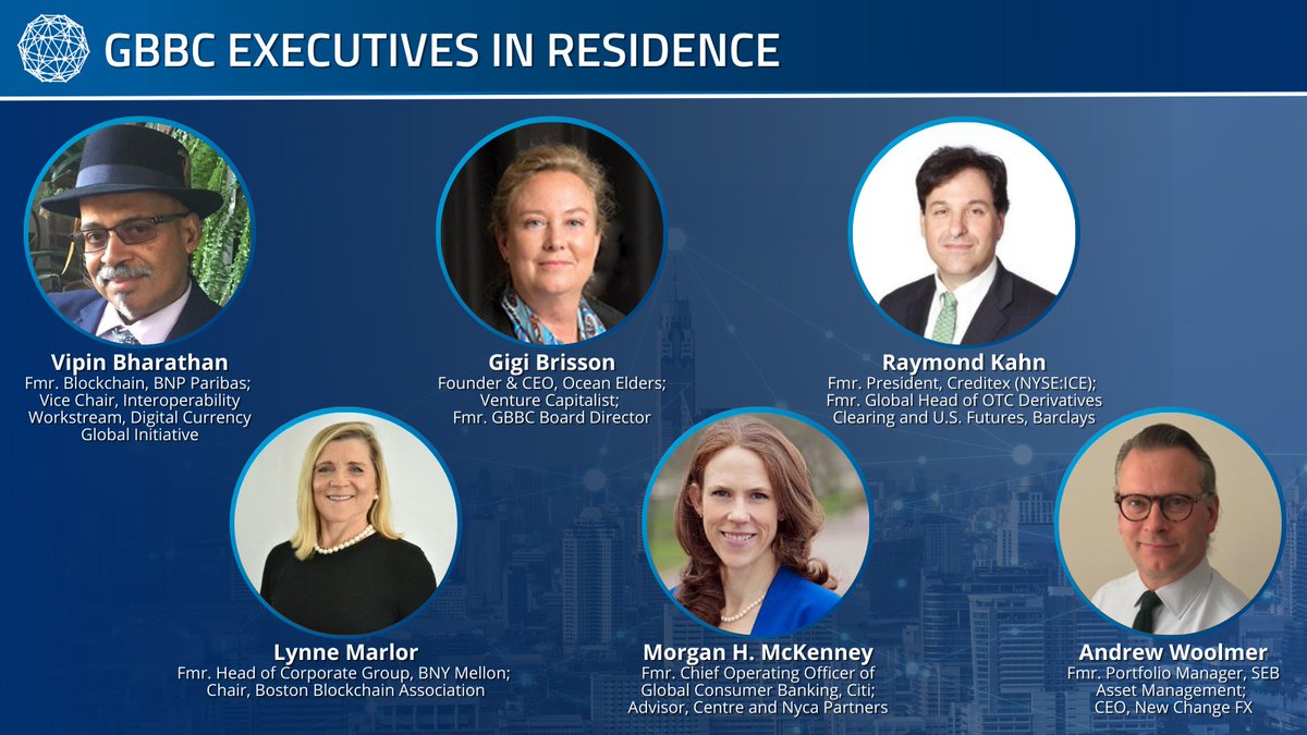 💡GBBC is pleased to announce our Executives in Residence program, a unique opportunity for GBBC members to engage with senior leaders in various industries

<a href="/VipinBharathan/">Vipin Bharathan</a>, <a href="/Gigibrisson/">Gina Brisson</a>, Ray Kahn, <a href="/LMarlor/">lynne marlor</a>, <a href="/MorganMcKenney_/">Morgan McKenney</a>, &amp; Andy Woolmer

Learn More👇
gbbcouncil.org/about