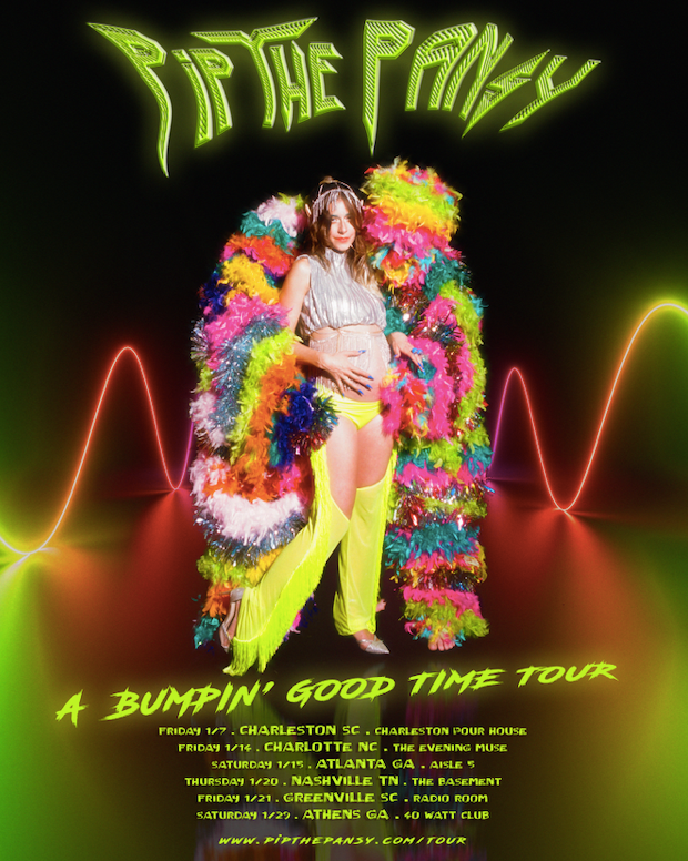 JUST ANNOUNCED!! @pipthepansy will be in the house on her 'A Bumpin' Good Time Tour' on Jan. 20th. Tickets on sale now: thebasementnashville.com 🎟️