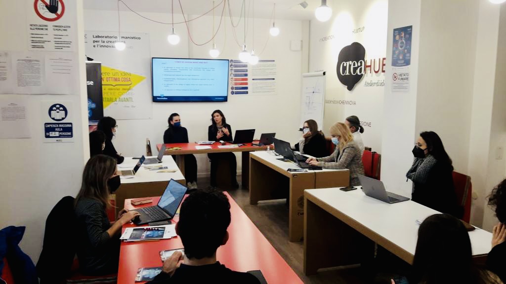 ReinitialiseEU's tweet photo. The #REINITIALISE series of #ScientificWorkshops at @unimc is concluding today! Researchers engaged in Reinitialise project are discussing about #ethicsbydesign, #dataprotection, and #privacybydesign in #digitalhealth. Check out our next events 🔍https://t.co/3ztK4SHh2t https://t.co/U0FQUk0HMn