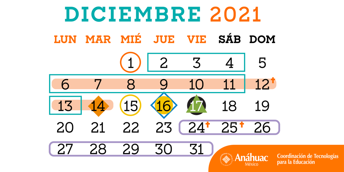 cteanahuac's tweet photo. Ya es diciembre, recuerda las fechas importantes 😃🧐🦁#Anáhuac #Universidad #profesores #entregafinal #examenes #examen #creativity #collegestudent #universitystudent #campus #school #faculty #students #student https://t.co/yPSIUkfWGN