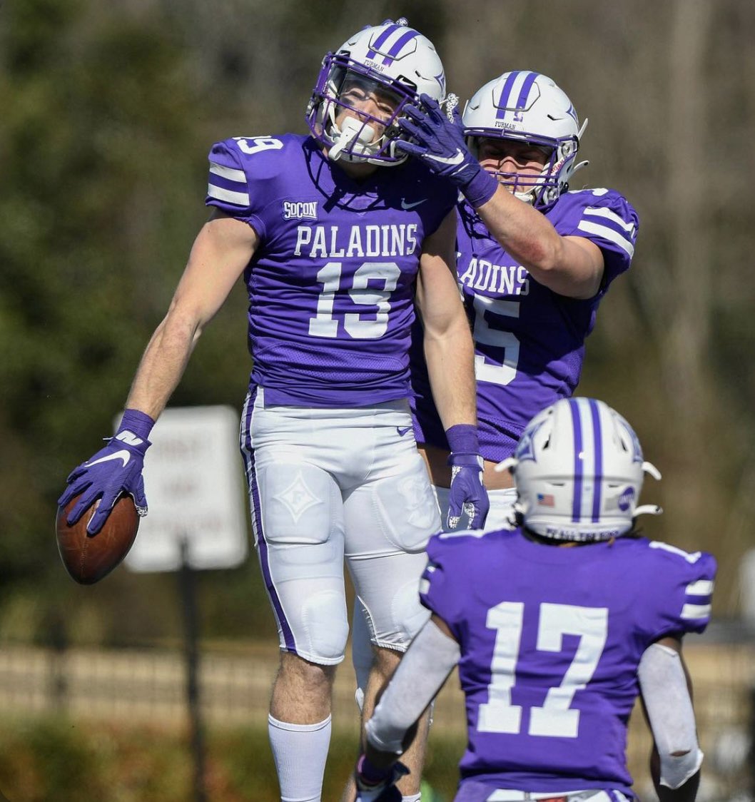 Grateful to receive an offer from Furman University! <a href="/Coach_Davis22/">Coach Davis</a> <a href="/_DeMackk/">DeMack</a> <a href="/CoachApp35/">Bryant Appling</a> <a href="/BufordGRIT/">Buford G.R.I.T</a> <a href="/BufordGAPrspcts/">Buford Prospects</a> <a href="/PaladinFootball/">Furman Football</a>