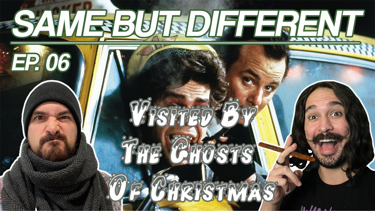 DarikMaurice's tweet photo. Tonight!! on SAME BUT DIFFERENT, Brody and I say “Bah, Humbug” and take in our first Christmas movie: SCROOGED! @BrodyMaurice https://t.co/pbsUbkGA1a
