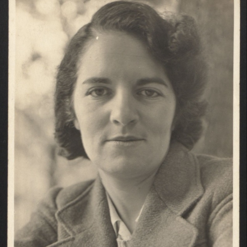 HolocaustMuseum's tweet photo. While imprisoned in the Ravensbrück concentration camp, Eva Ostwalt created a cookbook. Stealing paper from the factory where she was forced to work, she recorded recipes for typical central European dishes and wrote down recipes inmates shared with her.