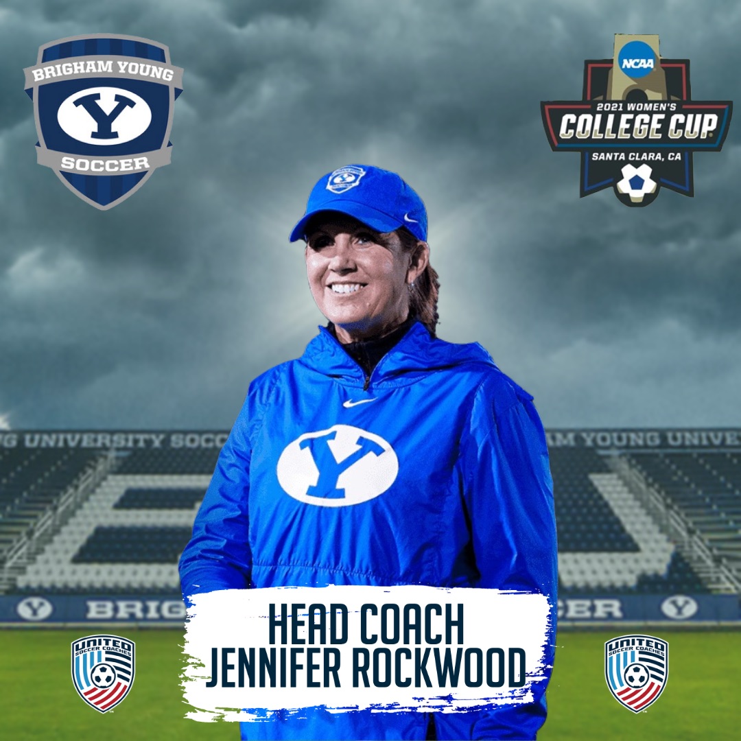 Good Luck to Jennifer Rockwood and @byusoccer_w ⚽️ in the @NCAASoccer #WCollegeCup #SheInspires 👏 @Women_Coaches