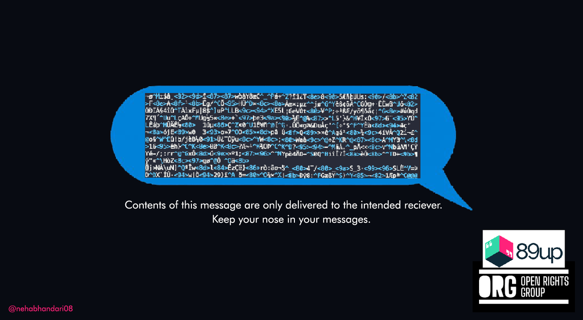 nehabhandari08's tweet photo. Create posters to demonstrate the importance of encryption in keeping us all safe both online and off.
@OpenRightsGroup #EncryptionKeepsUsSafe @OneMinuteBriefs https://t.co/5SAHfCPU9j