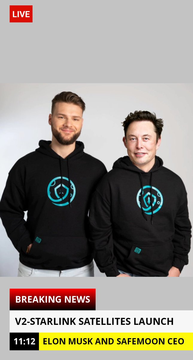 future4defi's tweet photo. #SAFEMOON32 #starlink @elonmusk 🚀🛰️ https://t.co/kdnYiTQDAW