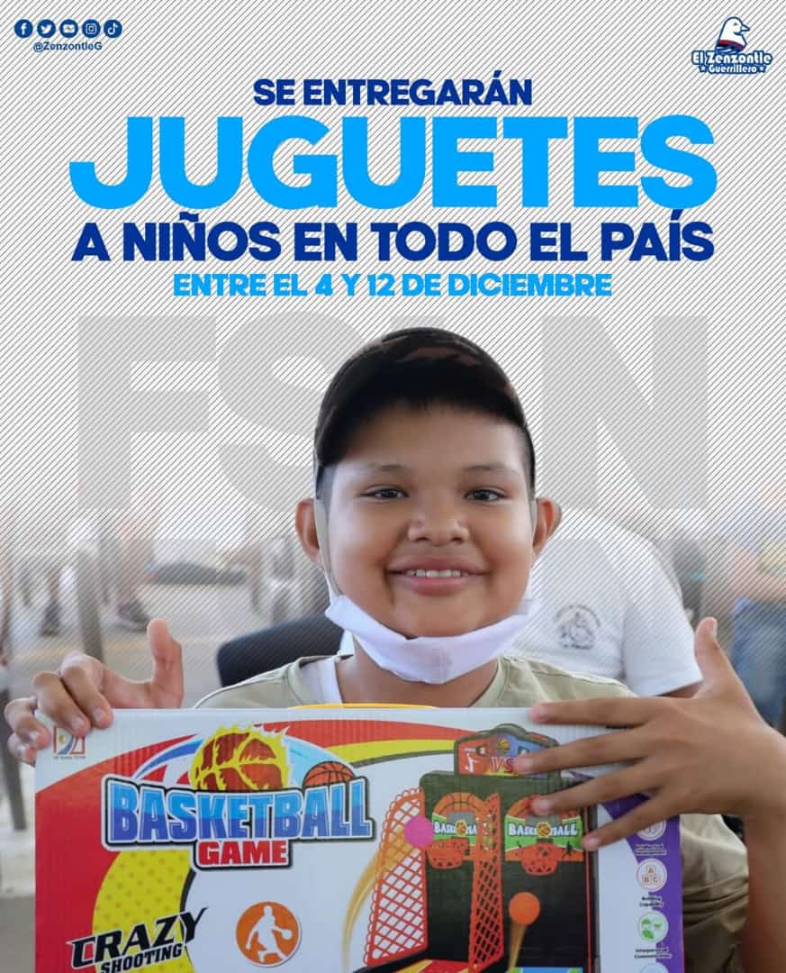 TE2021's tweet photo. Gobierno de #Nicaragua  empezará la entrega de los juguetes para los mimados de la revolución. 

🚗🚒🛩️⚽🥁🧚👸

#DiciembreEnPazYVictorias 
#TE21 https://t.co/M5Z2oJK6qs