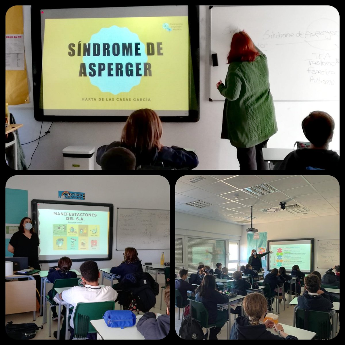 Queremos agradecer a <a href="/AspergerMadrid/">Asociación Asperger Madrid</a> por acercarnos más a las personas con Síndrome de Asperger 🤗🍀 <a href="/HBSTORREJON/">Humanitas Torrejón</a> <a href="/BeatrizDOHBST/">Beatriz</a> <a href="/Orientacion_Ana/">Ana Fernández</a> <a href="/leticiaDOHBST/">Leticia</a> <a href="/NoeEstebanHBST/">Noemí Esteban HBST</a> <a href="/MHbst/">MayteHbst</a> <a href="/HbstJuana/">JuanaPThbst</a> #DiaInternacionalDeLasPersonasConDiscapacidad #TodosSomosDiferentes