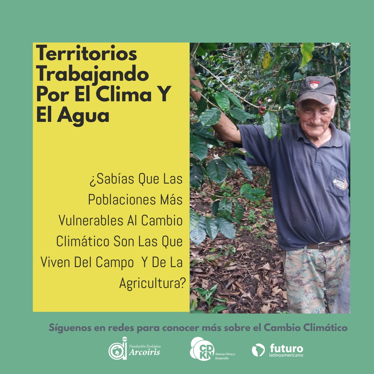 ¿Sabías qué? 
#COP #acciónclimática #agua #cambioclimático #género #calentamientoglobal #Ecuador 
Encuentra más información de nuestra campaña en: arcoiris.org.ec